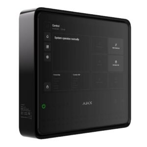 Ajax Ajax EN54 Fire Hub Jeweller. Central incendio. Color Negro