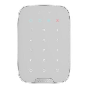 Ajax Ajax KeyPad Plus. Teclado táctil con lector inalámbrico. Color blanco