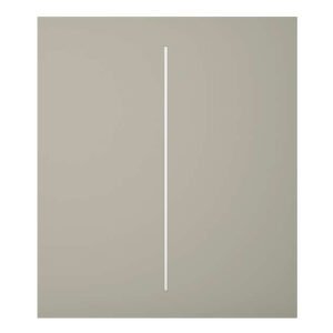 Ajax Ajax LightSwitch CenterButton 2-gang. Plusador Central Doble. Color Oliva