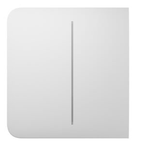 Ajax Ajax LightSwitch SideButton 2-gang. Pulsador Lateral Doble. Color Blanco