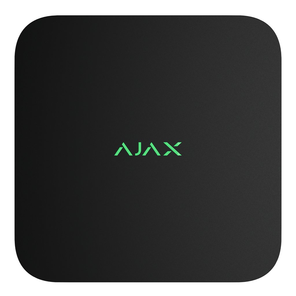 Ajax NVR DC (16ch) 12V. Color Negro - Imagen 2