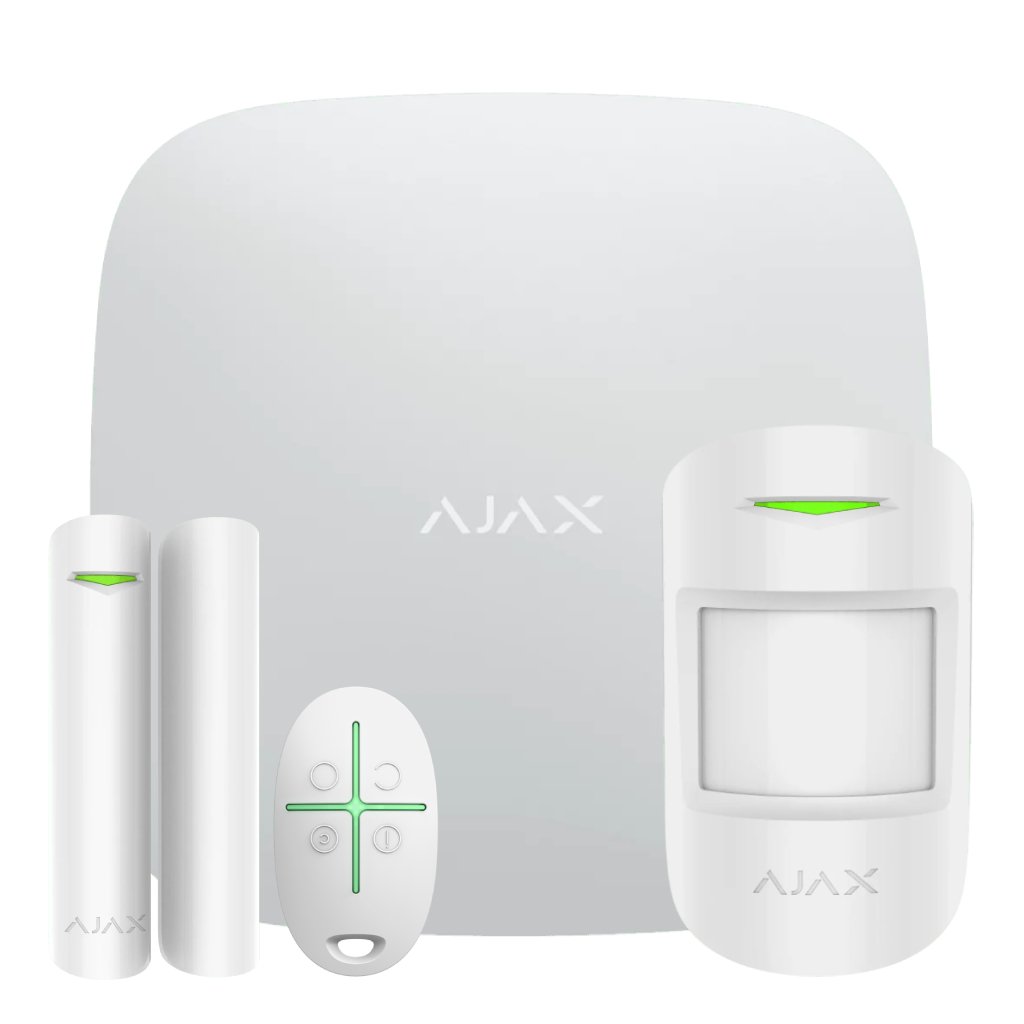 Ajax Ajax StarterKit Blanco. Hub + MotionProtect + DoorProtect + SpaceControl