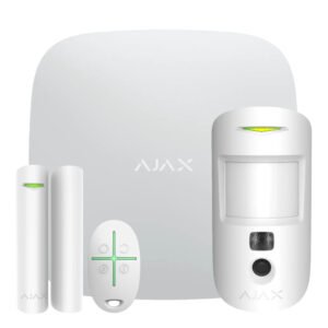 Ajax Ajax StarterKit Cam Blanco. Hub 2 2G + MotionCam + DoorProtect + SpaceControl