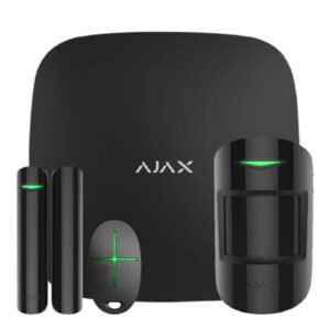 Ajax Ajax StarterKit Negro. Hub + MotionProtect + DoorProtect + SpaceControl
