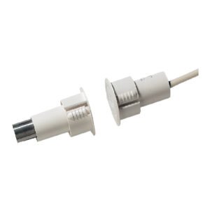 Aritech Contacto Magnético Empotrar. Especial puertas metálicas. NC. Apertura 9mm. Grado 2