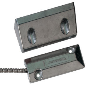 Aritech Contacto Magnético Suelo Gran Potencia. Aluminio. NC. Apertura 75mm. Grado 2