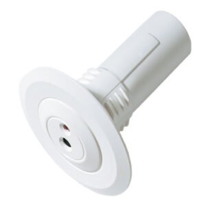 Aritech Detector acústico de rotura de cristal de color blanco para montaje empotrado