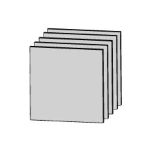 BOSCH Cristal de recambio para pulsadores serie FMC. Pack 5 ud