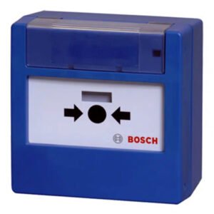 BOSCH Pulsador alarma rearmable. Montaje superficie. Color azul