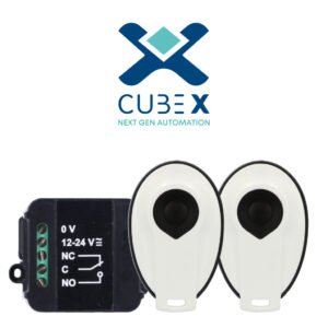 CDVI Kit de radio inalámbrico. Incluye 1 receptor y 2 transmisores