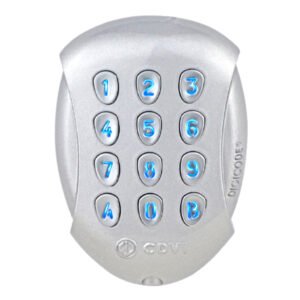 CDVI Teclado Digicode® antivandálico con conectividad Bluetooth