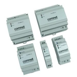 Comnet 12VDC 54Watt (4.5A) DIN Rail High Temp Power Supply (-40⁰C to +71⁰C With -40⁰C Start-Up)