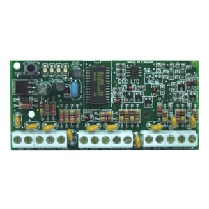 DSC Módulo Receptor Ví­a Radio. Hasta 4 módulos pueden ser conectados a una central. Grado 2