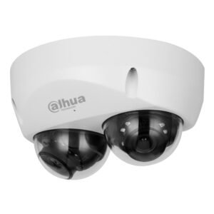 Dahua Cámara IP Conteo de Personas H265 2x4MP Dual-Directional WDR IR30m 2.8mm IP67 IK10 PoE AUDIO MIC E/S AI