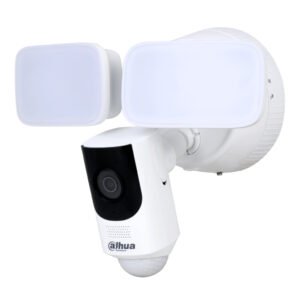 Dahua Cámara IP H265 4M con doble foco reflector de 30m + IR10m y sirena 2.8mm IP65 MIC E/S PIR WiFi