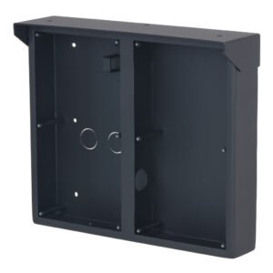 Dahua Cubierta para la lluvia montada en superficie para dos VTO4202FB de 2 módulos. AL 5052. Color Negro