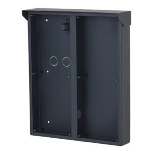 Dahua Cubierta para la lluvia montada en superficie para dos VTO4202FB de 3 módulos. AL 5052. Color Negro