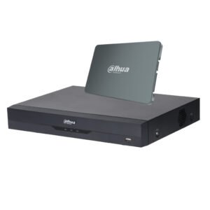 Dahua DVR 5EN1 H265 4ch 5M@6ips +2IP 6MP 1HDMI 1HDD E/S AI con SSD-V800S1TB