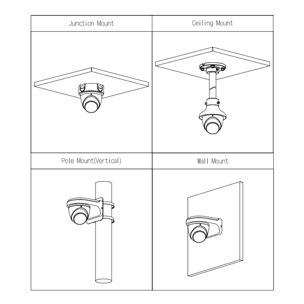 Domo HDCVI 4K DN WDR Starlight IR60m 2.8mm IP67 MIC - Imagen 3