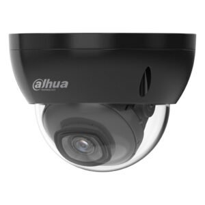 Dahua Domo IP H265 2M DN dWDR 3DNR Starlight IVS IR30m 2.8mm IK10 IP67 PoE Color negro