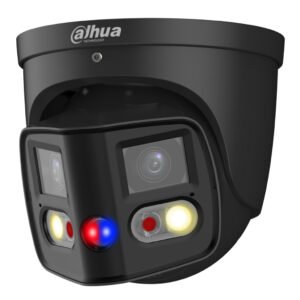 Dahua Domo IP H265 2x4M TiOC DUAL-LENS SPLICING FULL COLOR WDR Starlight LED25m/IR20m 2.8mm IP67 PoE SD AUDIO MIC E/S AI