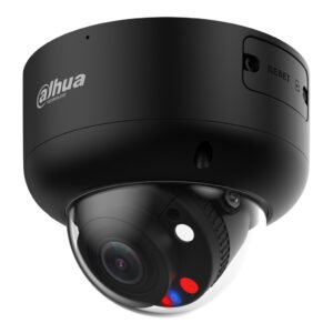 Dahua Domo IP TiOC 3.0 H265 4M WDR Iluminación Dual LED40m/IR50m 2.7-13.5VFM IP67 IK10 PoE MIC AUDIO E/S AI. Color Negro