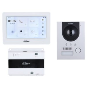Dahua Kit Videoportero 2-hilos IP exterior para Superfície + monitor interior