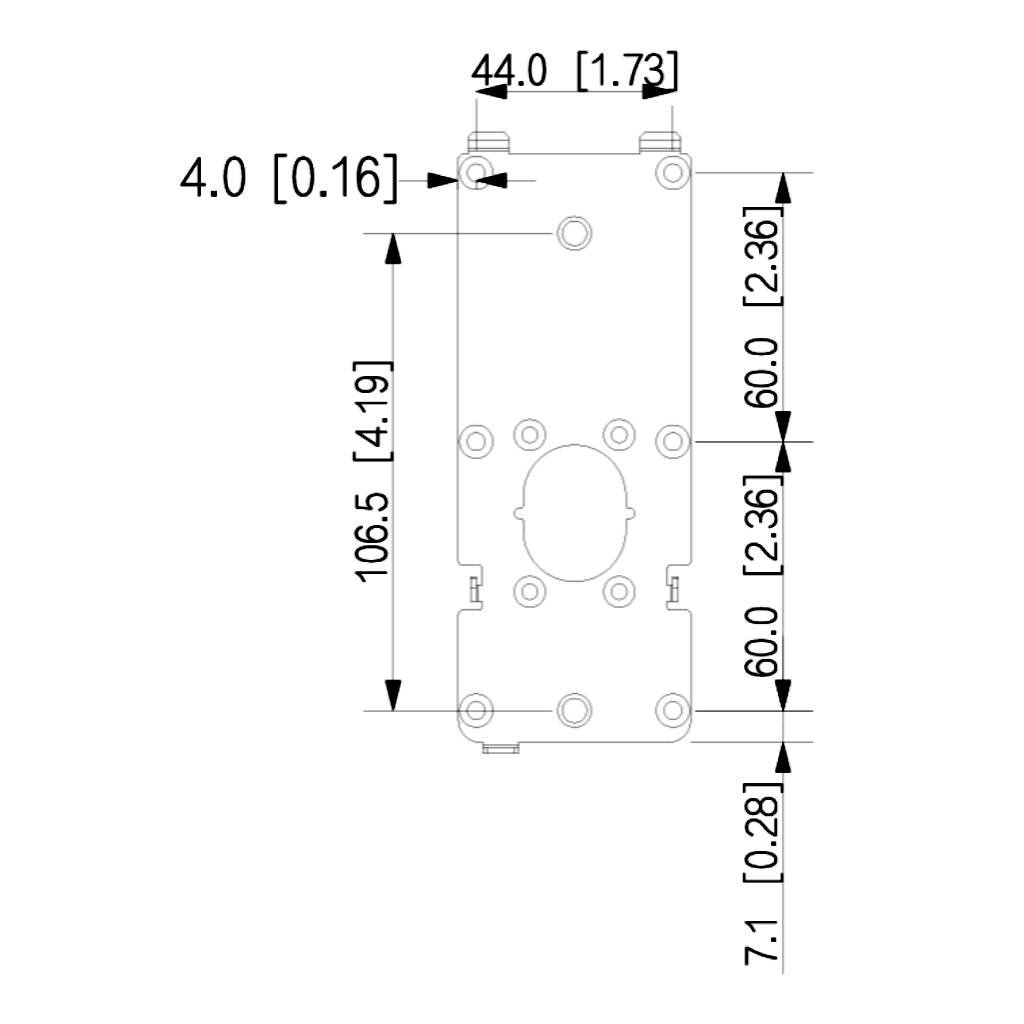 Lector Autónomo Tarjeta doble frecuencia 13.56MHz/125kHz IP65 IK08 - Imagen 3