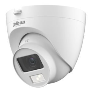 Dahua MiniDomo HDCVI 4EN1 2M 1080P Iluminación Dual LED20m/IR20m 2.8mm IP67 MIC Quick-to-install