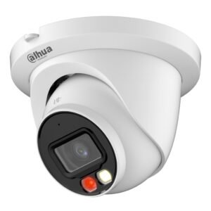 Dahua MiniDomo IP 8M H265 FULL COLOR WDR IVS SMD Iluminación Dual LED30m/IR30m 2.8mm IP67 PoE MIC AI