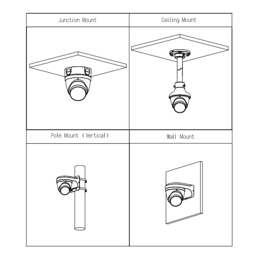 MiniDomo IP H265 2M DN WDR 3DNR Starlight IR40m 2.7-13.5VFM IP67 PoE SD MIC AI - Imagen 3