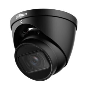 Dahua MiniDomo IP H265 4M DN WDR 3DNR Starlight IR40m 2.7-13.5VFM IP67 PoE SD MIC AI Colo Negro