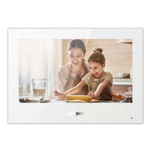 Dahua Monitor Android Interior 7" de Superficie para Videoportero IP WiFi Pantalla Táctil PoE SD 8E/1S Alarma Blanco