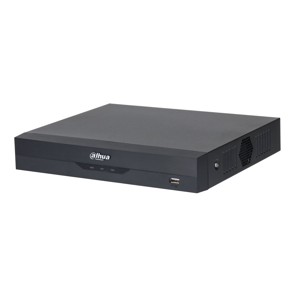 Dahua NVR 16ch 144Mbps H265 HDMI 16PoE 2HDD E/S AI