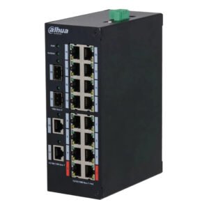 Dahua Switch Hardened PoE 16 puertos Gigabit (2RJ45+2SFP) Uplink Gigabit 190W No_Gestionable Layer2