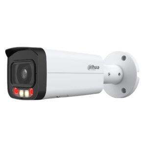 Dahua Tubular IP 4M H265 FULL COLOR WDR Iluminación Dual LED50m/IR60m 3.6mm IP67 PoE AUDIO MIC E/S AI