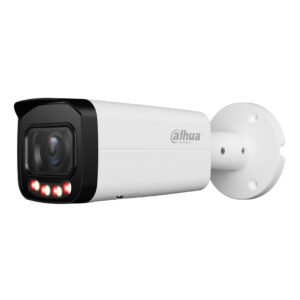Dahua Tubular IP 4M H265 FULL COLOR WDR Iluminación Dual LED60m/IR60m 2.7-13.5mm IP67 PoE AUDIO MIC E/S AI