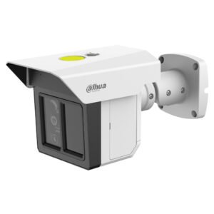 Dahua Tubular IP H265 3x2M TRIPLE-LENS 3.6/12/25mm para protección perimetral 8IR100m IP67 IK10 ePoE AUDIO MIC E/S AI