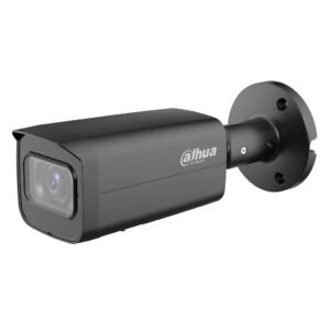 Dahua Tubular IP H265 4M WDR Starlight IR60m 2.7-13.5VFM IP67 PoE SD MIC AI Color Negro