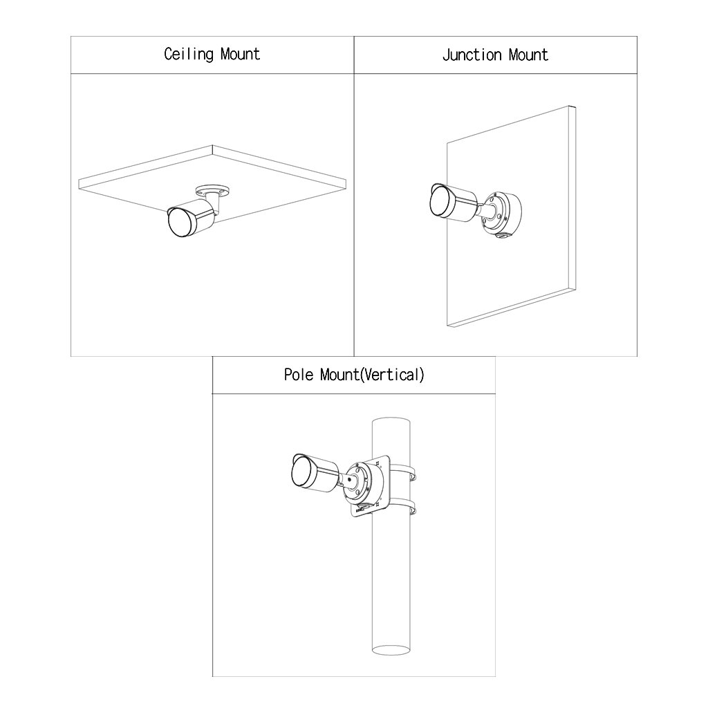 Tubular IP H265 8M WDR Starlight IR30m 2.8mm IP67 PoE MIC AI - Imagen 3