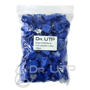 DrUTP Capuchon Color Azul para Conector RJ45 en Bolsa 100 unidades