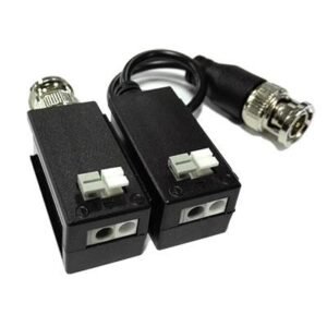 DrUTP Kit Conversor UTP Vídeo para HDCVI/TVI/AHD hasta 4MP Apilable con Cable Flexible y PushPin (2 uds)