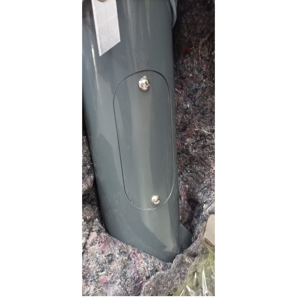 Báculo desmontable de 4,5m de altura en acero galvanizado de color gris con soporte para cámara y speed dome - Imagen 6