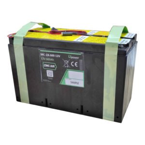 Global Batería de Zinc-Aire 12V-600. Triple conector DC