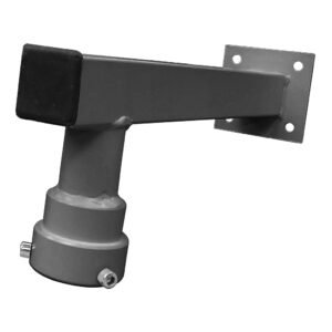 Global Soporte de 350mm para instalación de camara speed dome en báculo de 3.5 o 4.5m de color gris