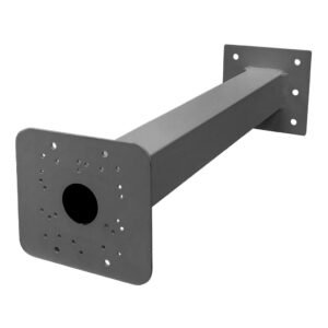 Global Soporte de 500mm para instalación de camara bullet en báculo de 6m de color gris