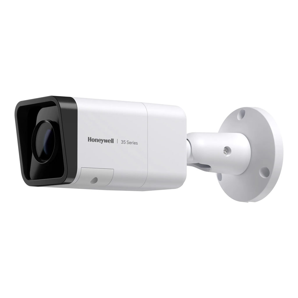 HONEYWELL Bullet IP Serie 35 5MP 2.7-13.5mm H265 WDR IR60m IP67 IK10 PoE 12Vdc Audio E/S NDAA