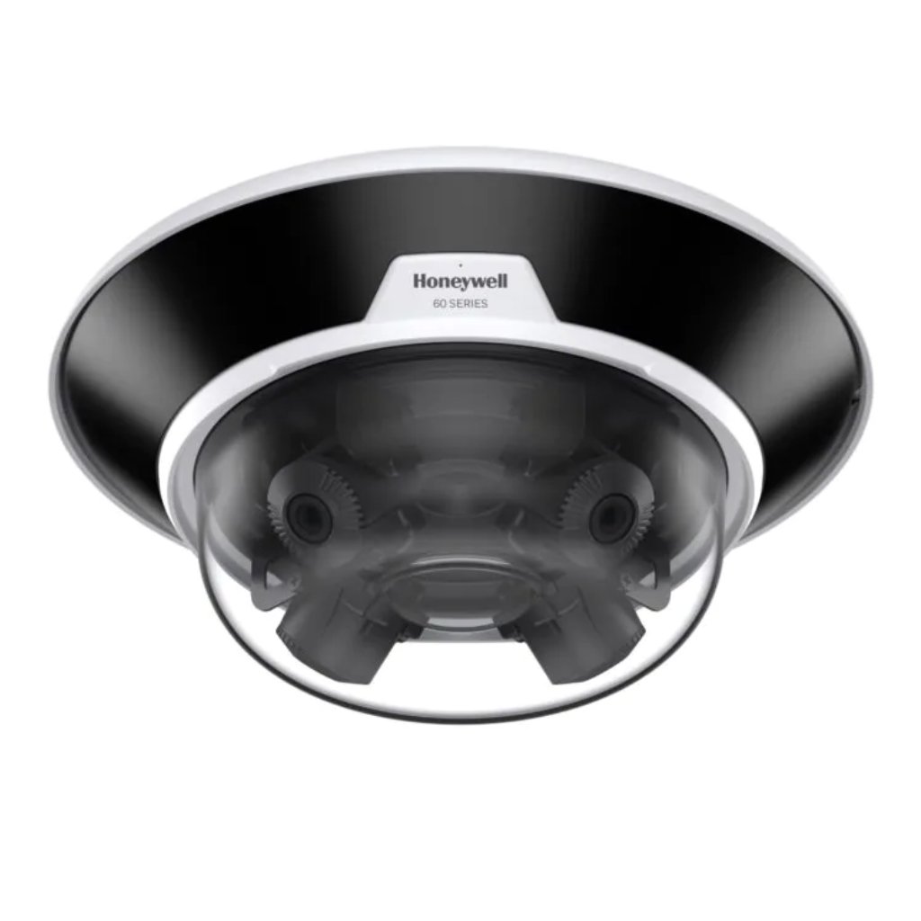 HONEYWELL Camara Multisensor Serie 60 IP 20MP 3.7-7.7mm H265 WDR IR IP66 IK10 PoE+ 24Vac Audio E/S NDAA