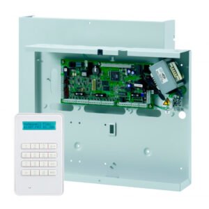 HONEYWELL Kit Central Galaxy Dimension 16 a 48 zonas y Teclado MK8 con lector de Proximidad. Grado 3