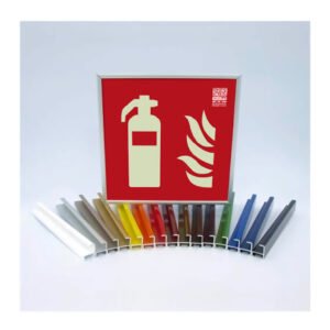 IMPLASER Marco de aluminio para señales 22